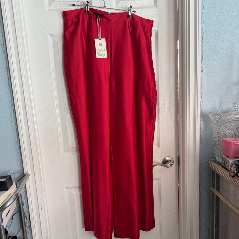 Alex Marie Bold Red Trousers